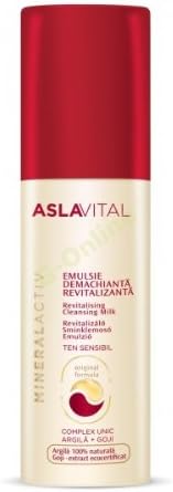 Aslavital Mineralactiv Revitalising Cleansing Milk 150 ml / 5 fl.oz.