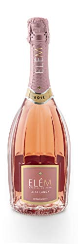 ELÈM Alta Langa DOCG Rosè Klassische Methode Pas Dosè -Schaumwein trocken - Piedmont Wein Roséchampagner (1 x 0.75l) – Bild 3