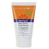 derma e Very Clear Acne Scrub 4 oz (113 ml)