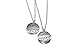 LUX ACCESSORIES Best Friends BFF to Infinity & Beyond Necklaces (2pc)