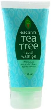 escenti tea tree facial wash gel
