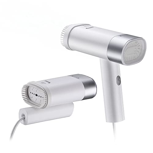 Warmex Home Appliances 1200Watts Handheld Perfect Garment Steamer PGS-07 for Perfect Garment Steaming with 100ML Water Tank Capacity || Horizontal & Vertical Use, Spray/Steam Garment Steamer with Soft Grip || Auto Shut Off Function on Overheat Protection || Travel Purpose || Quick Heat Function with Strong Steam Burst