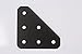 Metal L Bracket, 8 Pack