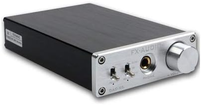 Wisteria High fidelity amplifier DAC-X6 Fever HiFi Fiber Coaxial USB Amp Digital Audio DAC Decoder 24BIT/192,Silver household items (Color : Silver)