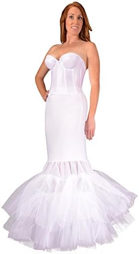 Bridal Trumpet Petticoat Crinoline Slip Adds Flare to Bottom of Wedding Dress