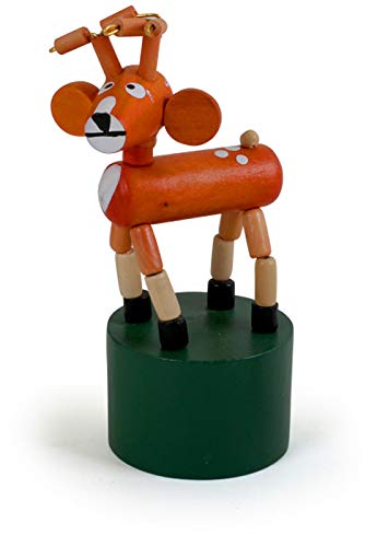 small foot company small Foot Drückfiguren-Set Tiere, 8-teilig, Ideal als Gastgeschenk an Kindergeburtstagen oder für die Schultüte 7228 – Bild 5