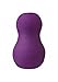 Doc Johnson Mood - Exciter - ULTRASKYN - Dual Texture Stroker - Narrow Side Has Massage Beads, Wide Side Has Thick Ribbing - Discrete - Male Masturbator - Purple