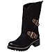 GLBALWIN Women's 18YY01 Black Fashion Boots