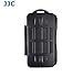 Water Resistant JJC MC-CF6 Memory Card Hard Case for 6 Pcs CF Cards with Lock