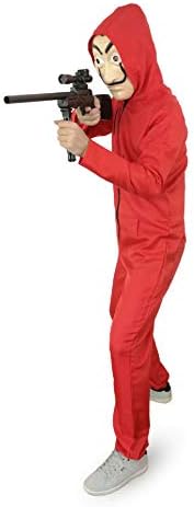 Mocona Salvador Dali Money Heist The House of Paper La Casa De Papel Costume.