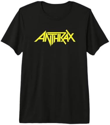 Amazon.com: Anthrax T Shirt Spreading The Disease Vignette Logo