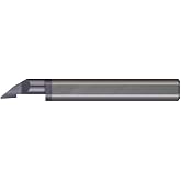 Micro 100 PF5-120375X Profiling Tool - Axial, .132" Min Bore Dia, 3/8" Max Bore Depth, .020" Proj, .0263" Offset, .005" Corner Rad, .005" Radius, 3/16" Shank Dia, 2" OAL, AlTiN