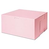 Southern Champion Tray 0878 Paperboard Non-Window Lock-Corner Bakery Box 10