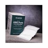 Medline Abdominal (ABD) Pads - Non-Sterile - 8 inch X 10 inch - 432 each Model PRM21456