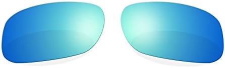 Brand New Littlebird4 Polarized Replacement Lenses for Oakley Holbrook Sunglasses - Multiple Options (Ice Blue Mirror)