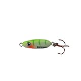 Northland BRUVS2-20 UV Buck Shot Spoon, 1/16-Ounce, Glow Perch