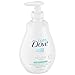 Baby Dove Sensitive Skin Care Baby Wash For Baby Bath Time Fragrance Free Moisture Fragrance Free and Hypoallergenic, Washes Away Bacteria 13 oz