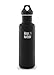 Klean Kanteen Bottle with Loop Cap, Shale Black, 27-Ounce