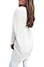 Viottis Women's V-neck Thin Soft Dolman Sleeve Pullover Knit Sweater