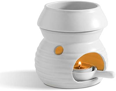 ComSaf アロマポット 陶器 アロマ炉 アロマキャンドルホルダー キャンドルバーナー アロマバーナー アロマディフューザー マット 白 ComSaf アロマポット 陶器 アロマ炉 アロマキャンドルホルダー キャンドルバーナー アロマバーナー アロマディフューザー マット 白