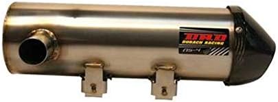 Dr. D NS-4 Slip-On Exhaust (Stainless Steel with Aluminum Can) for 04-05 Honda TRX450R