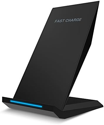 QI Wireless Charger, 10W Fast Charge Wireless Charging Stand for Samsung Galaxy S8 S8+ S7 S7 Edge Note 8 5 S6 Edge Plus (M220)