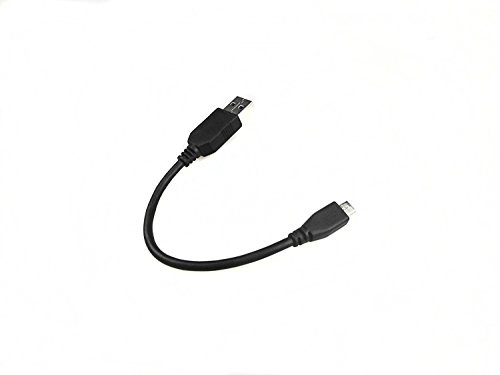 Black Charging Cable Power Supply Wire for Bose QC20 Headphones