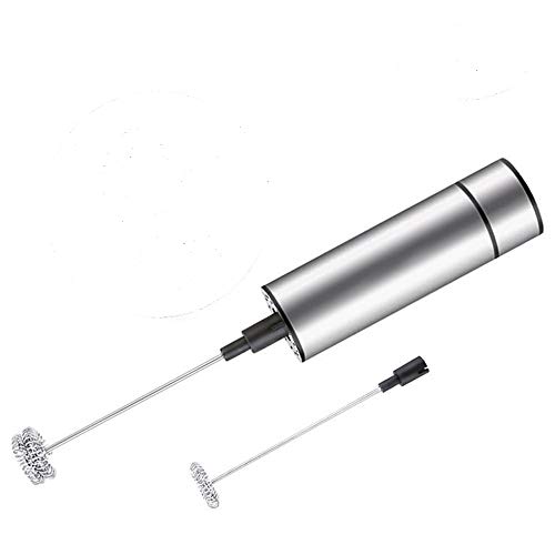 Click Here to See More Images Teepao Milk Frother Handheld, Battery Operated Electric Foam Maker with Stainless Steel Mixer Whisk for Bulletproof Coffee, Cappuccino, Frappe, Latte, Hot Chocolate and Matcha