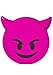 WATTZUP - Purple Devil 2600mAh 5V/1.5A Portable Charger (Purple Devil Face Shaped Power Bank)