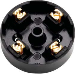 4X20A Small 20A 4 Way Lighting Terminal Junction Box - Brown. HAGER J201. 59MM (2)