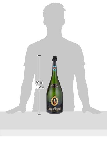 Fürst von Metternich Riesling Sekt Trocken (1 x 3 l) Trockener Premium-Sekt in beeindruckender Doppelmagnumflasche… – Bild 6