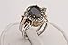 Turkish Handmade Special Design Jewelry 2 rings in 1 ring Reversible Oval Cut Peridot Topaz and Black Onyx 925 Sterling Silver Ladie's Ring All Size
