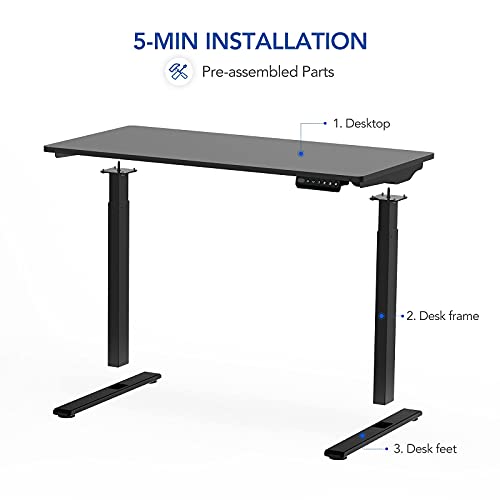 FlexiSpot E9 Standing Desk Adjustable Height Quick Installation with