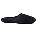 ofoot Women's Indoor Slippers,Memory Foam Washable Cotton Non-Slip Home Shoes(2-Black,US 7-8)