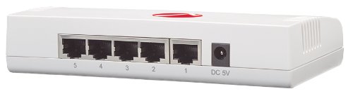 Intellinet IEEE 802.3, 802.3ab, 802.3az, 802.3u, 802.3x 5-Port Gigabit Ethernet Switch (Plastic) (524117)