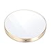 GMYLE Wireless Charger Aluminium Mini Qi for S7 / S6 / Edge / Plus, Note 5, Nexus and all Qi-Enabled Devices - Champagne Gold / Glacier White (NPL730058)