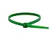 Monoprice Cable Tie 4 inch 18LBS, 100pcs/Pack - Green