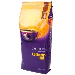 Lõfbergs Lila Jubilee Ground Coffee 2 Bags X 8.8oz/250g