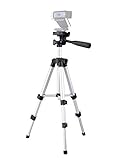 Medium Camera Tripod Mount Holder Stand for Logitech Webcam C930 C920 C615-Silver