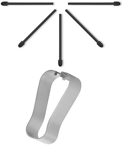 For Samsung Galaxy Note 3 N900 Replacement S-Pen Stylus 5 Tip Ends &amp; Tip Removal Tweezers Tool (Black)