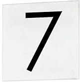 Maxim Lighting 53677WT Sans Serif - 4.5 Inch 7 Square Tile