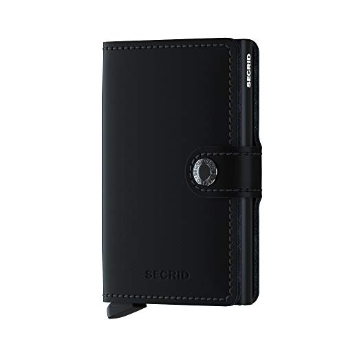 SECRID-Secrid-Mens-Mini-wallet-Genuine-Matte-Leather-With-RFID-Safe-Card-Case-for-max-12-cards