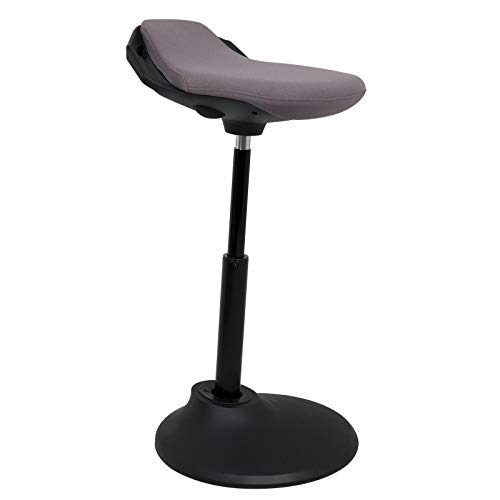 AMOIU-Sgabello-da-Banco-in-Piedi-Sgabello-ergonomico-da-Ufficio-Sedia-con-Altezza-Regolazione-360-Girevole-Semi-in-Piedi-perfezioni-con-Il-Tavolo-di-Sollevamento-Grigio