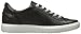 ECCO Women's Soft Fashion Sneaker, Black, 39 EU/8-8.5 M US