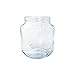 (2 Pack) 1/2 Gallon Clear Glass Jar with White Plastic Cap (110/400)