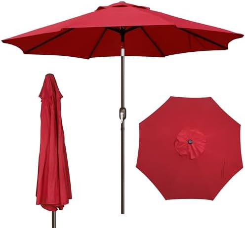 best offset patio umbrella base Best Choice Products Heavy-Duty Outdoor Cantilever Base Stand w/ Wheels, Locks, Fillable 330lb Capacity