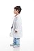 Spooktacular Creations Jr. Doctor Lab Coat Deluxe Kids Toddler Costume Set for Halloween Scrub Dress Up Party and Scientists Role Play (3T)