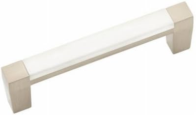 Belwith Products P3441 Snwm Cabinet Pull 3 Inch Satin White