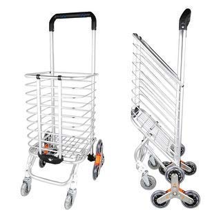 Buy Vdnsi Shopping Cart Small Trailer Trolley Portable Folding