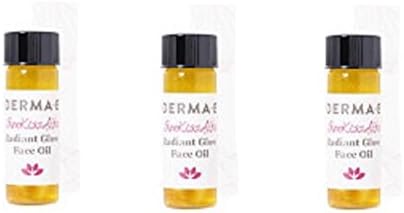 Derma E SunKissAlba Radiant Glow Face Oil ~ Mini Sample Set of 3 ~ 0.13 fl oz Each / total 0.39 fl oz